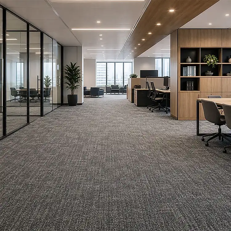 สำนักงานพาณิชย์ Broadloom Carpet