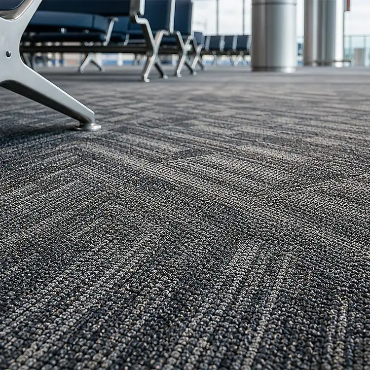 พรม Broadloom โพลีโพรพิลีนสนามบินที่ทนทาน