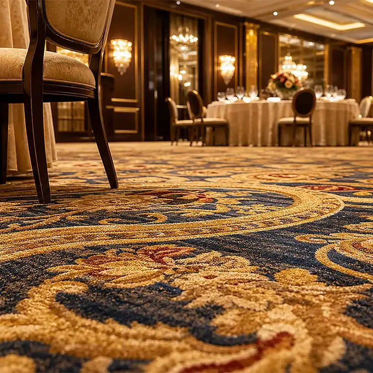ห้องจัดเลี้ยงหรูหราพรมติดผนังถึงผนัง