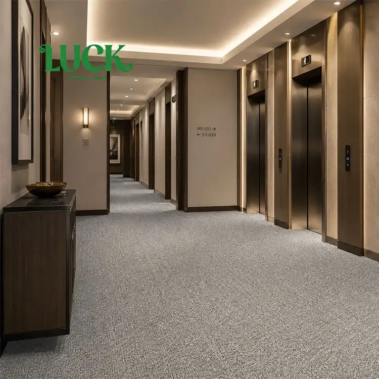 PP Tufted Wall to Wall Carpet สำหรับงานแสดงสินค้า