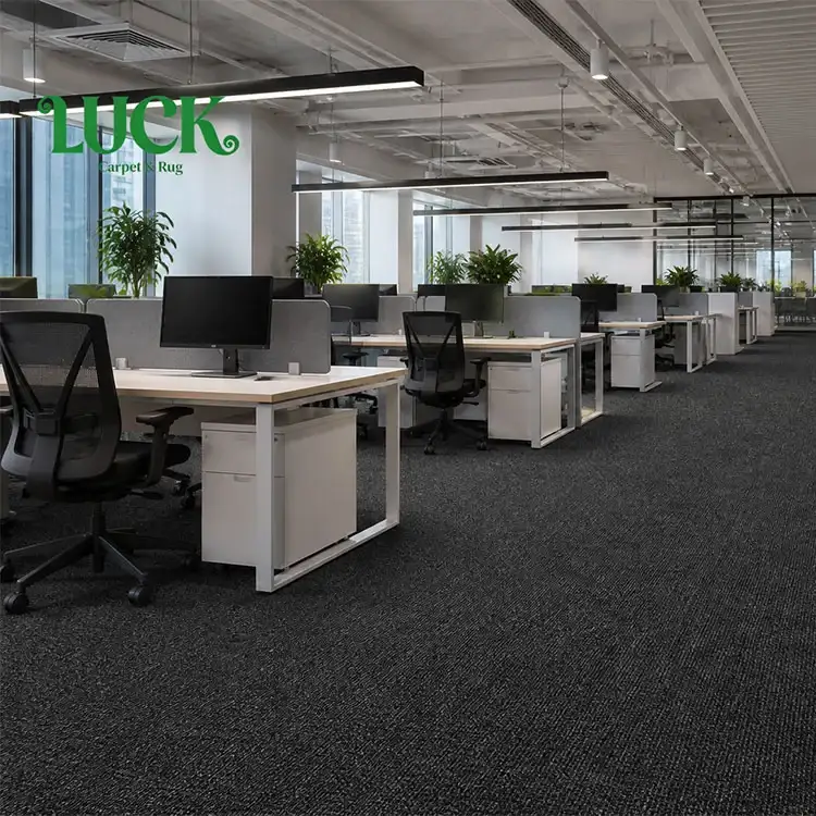 PP Tufted Wall to Wall Carpet สำหรับสำนักงาน